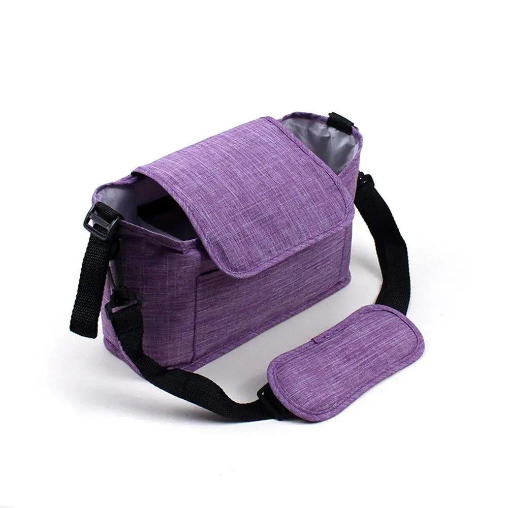 Baby Stroller Accessories Mummy Bag Shoulder Bags Bottle Holder Stroller Storage Bag Stroller Cup Holder Baby Pram Organizer
