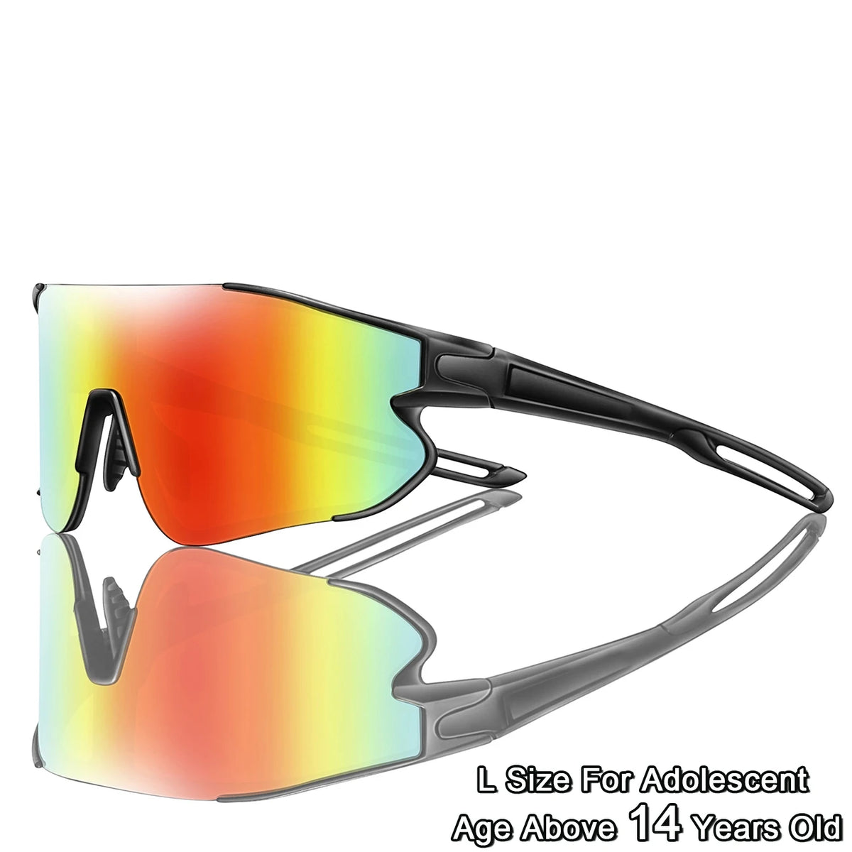3 Pairs Men Women Sunglasses Outdoor Sports MTB Bike Bicycle Cycling Running Motorcycle Eyewear Big Lens Windproof Shades