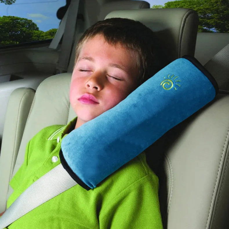Baby Pillow Kid Car Pillows Auto Safety Seat Belt Shoulder Cushion Pad Harness Protection Support Pillow for Kids Toddler