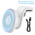 15W Magnetic Car Wireless Chargers Mount Fast Charging Station Dock 360° Adjustable For IPhone17/16/15/14/13 All Android Phones