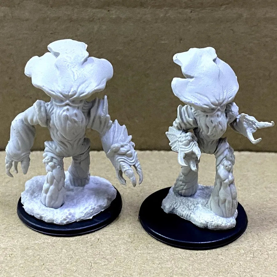Lot Skeletons Dragonborn Fighter Orc Barbarian Paladin Dwarf Fighter Warlock Miniatures Nolzur's Miniatures Board Game Models