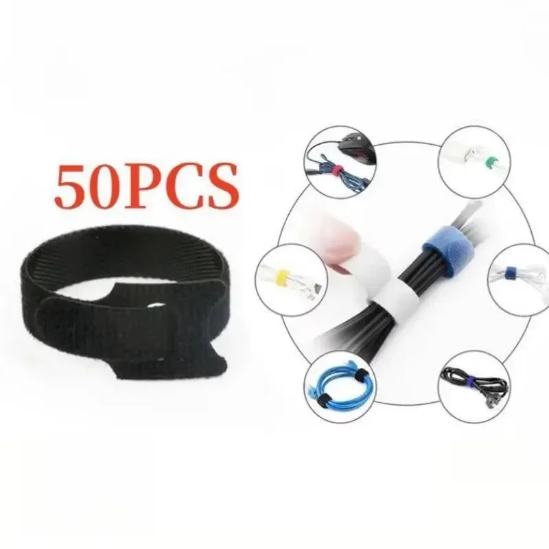 Cable Organizer Cable Management Cable Winder Tape Protector for wire Ties Phone Accessories organizador cables