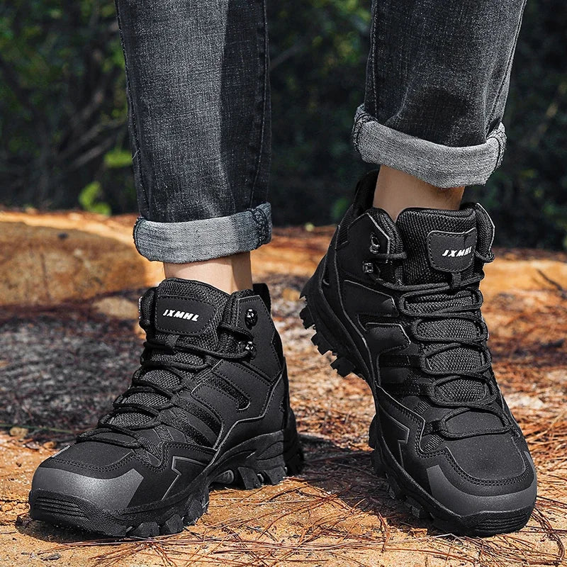 2025 New Hiking Shoes Camping Boots Ladies Waterproof Unisex Outdoor Hiking Sports Shoes Walking Shoes Non-slip Hiking Shoes