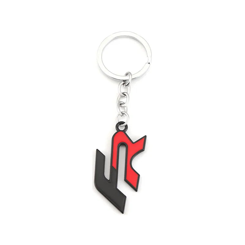 Car Keychain FR Keyring Key Chain Ring Holder Badge for Seat Alhambra Leon Ateca Arona Altea ltea Cupra e-Racer Toledo Exeo