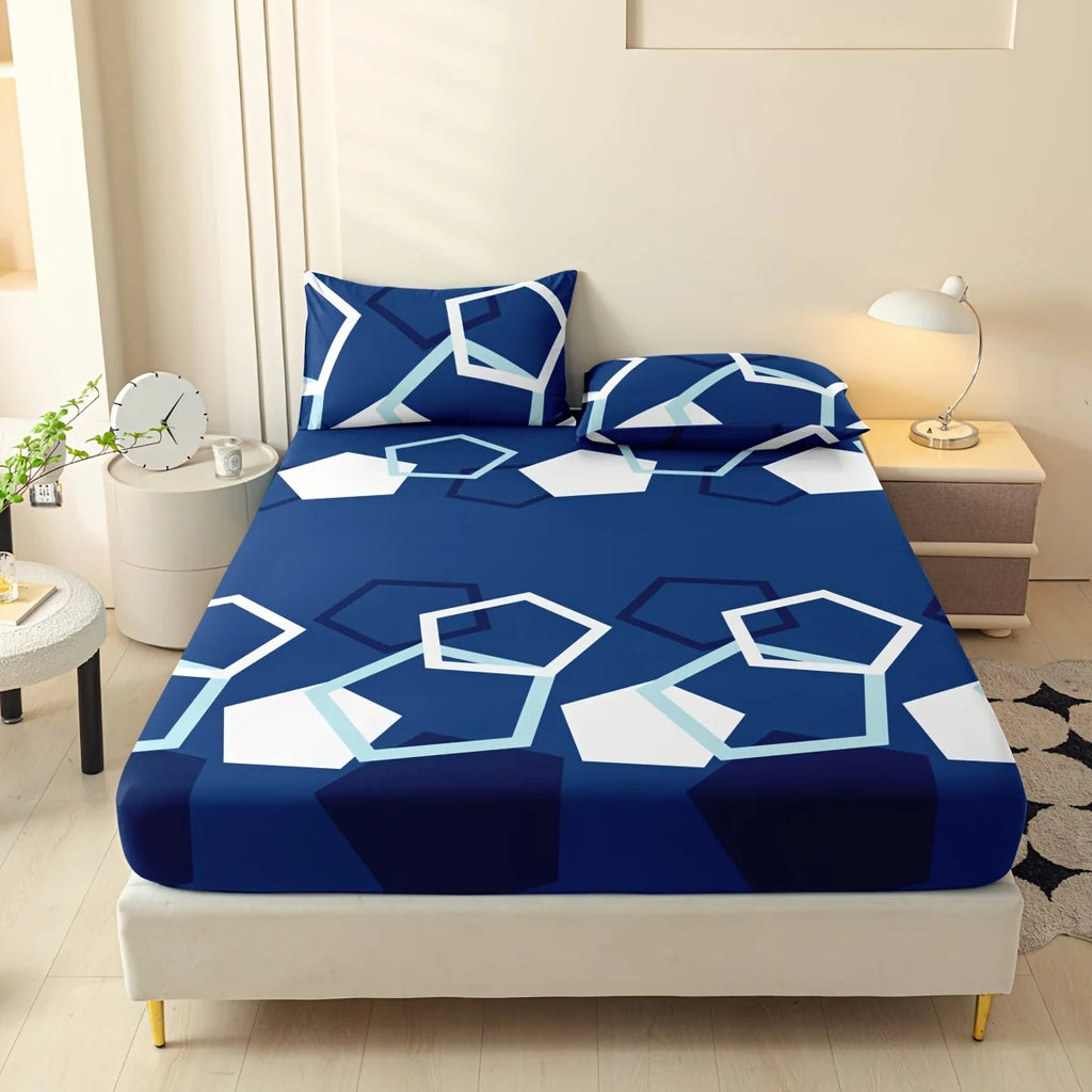 Soft Skin-Friendly Breathable Bedding Set for Guest Room Bedroom - Bed Cover And Pillowcase Combination