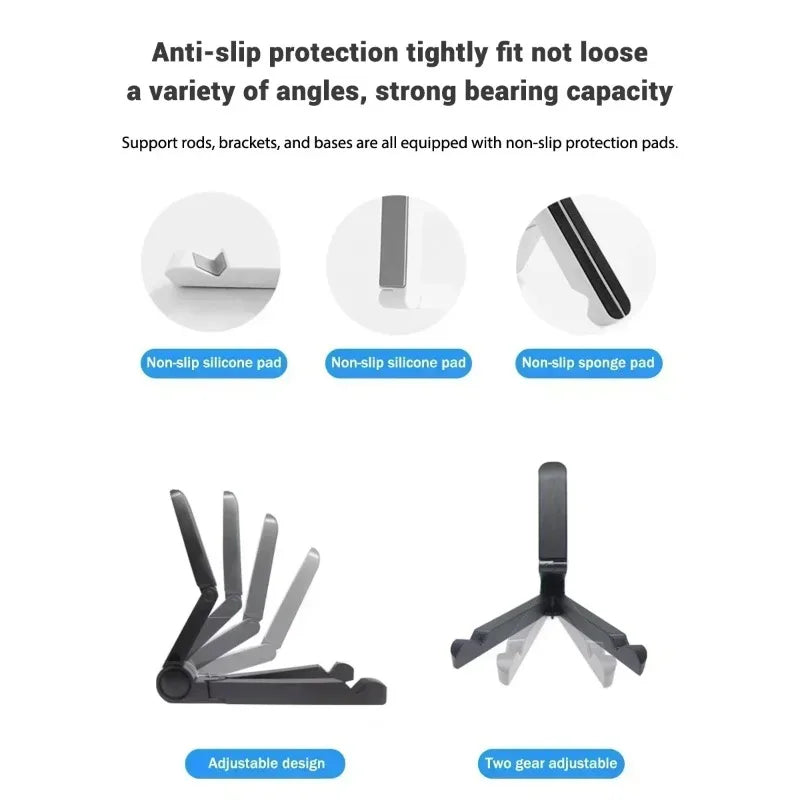 Multifunctional Foldable Tablet Computer Bracket IPad Air/Pro Universal Bracket Adjustable Portable Live Broadcast Bracket
