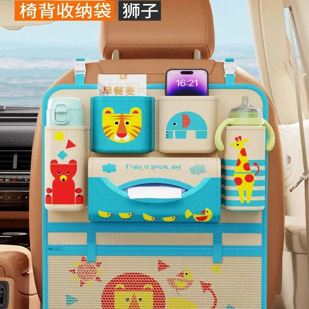 Seat Back Practical Car Iterior Accessories, A Comprehesive Collectio Of Useful Gadgets, Hagig Bag, Storage Rack,