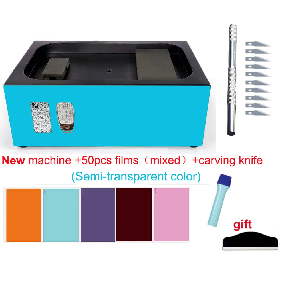 FONLYU Mobile Phone Vacuum Envelope Machine Full-Cover Protecting Coating Wrapping Machine for iPhone 17 Pro Max Color Changing