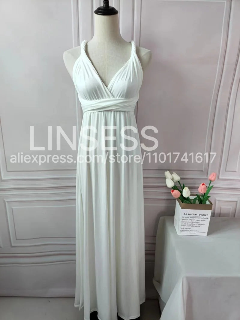 Bridesmaid Dress, Olive Green Maxi Bridesmaid Dress, Bridal Party Convertible Dress, Multiway Infinity Dress, Custom Dress