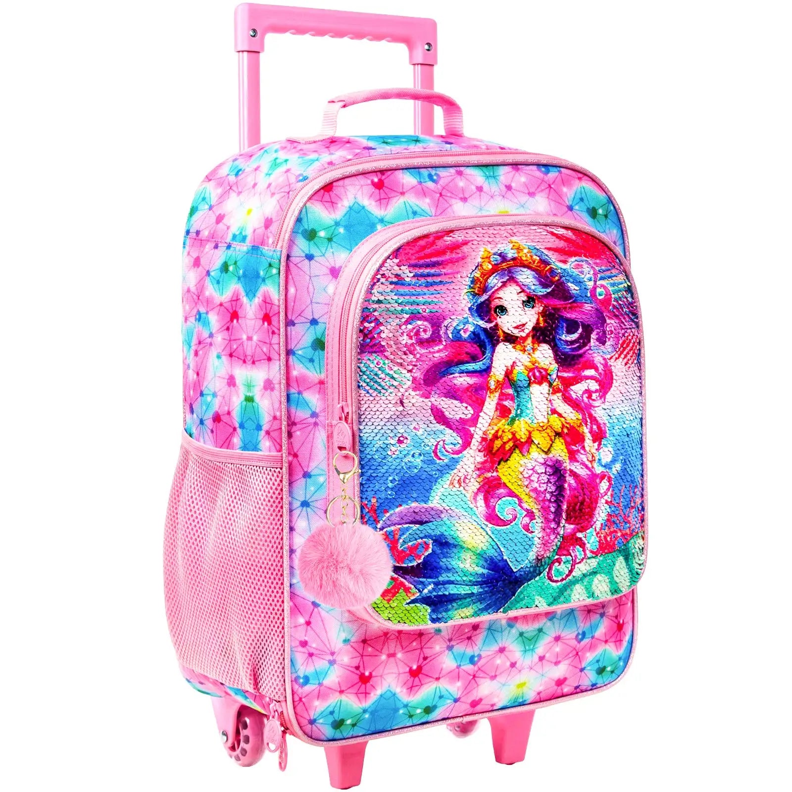 Kids Luggage for Boys Girls, Cute Rolling Wheels Suitcase for Toddler, Children Travel Carry on Suitcase