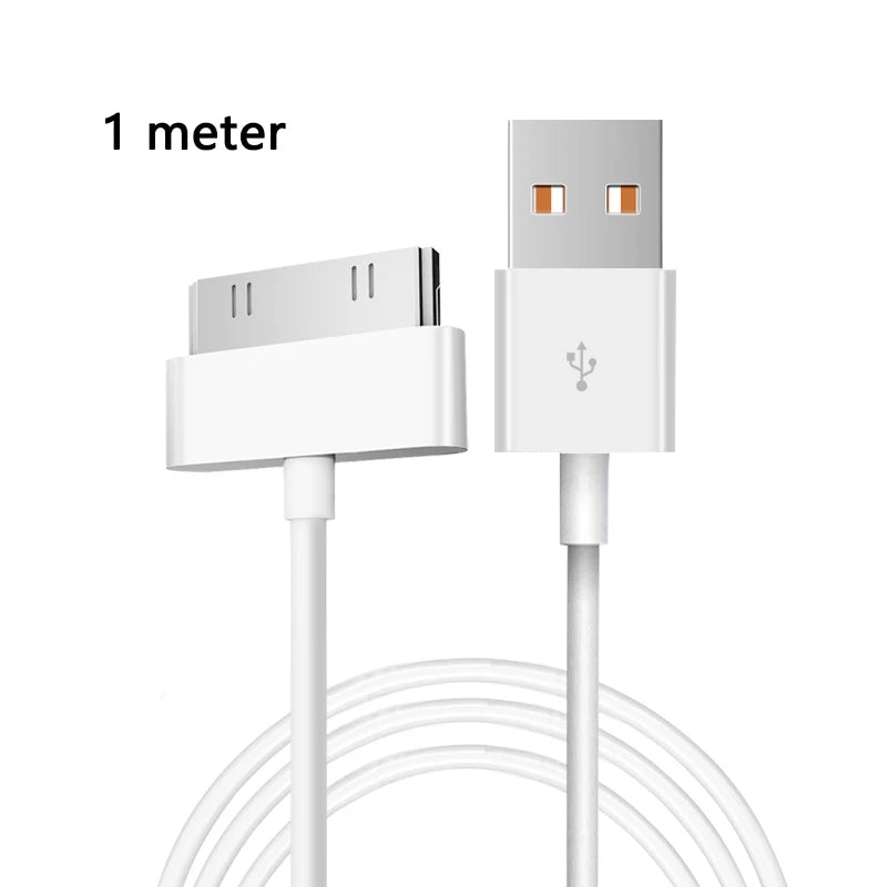30 Pin Cord Adapter Accessories For IPhone 4 4s 3G 3GS IPad 1 2 3 IPod Touch Charging Data Cable Usb Charger Phone Accessories