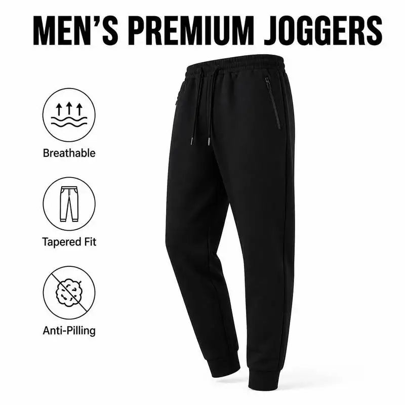 Men's Casual Fashion Sports Pants New Style For Autumn And Winter Elastic And Breathable Leggings Popular For Jogging And Fitnes
