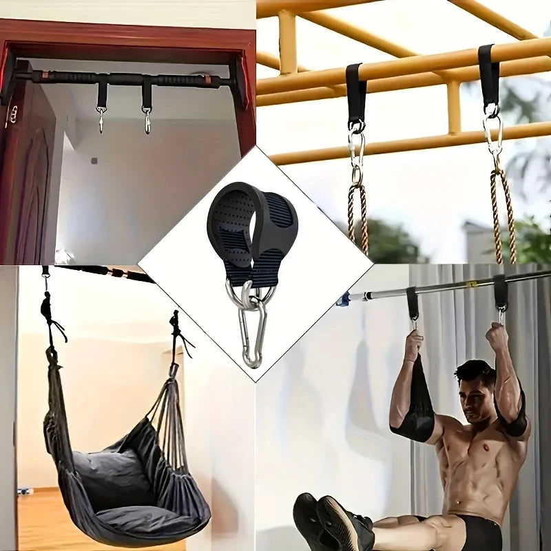 10-inch multifunctional non-slip safety belt, fitness ring horizontal bar, double-layer strap, sandbag swing connecting belt.