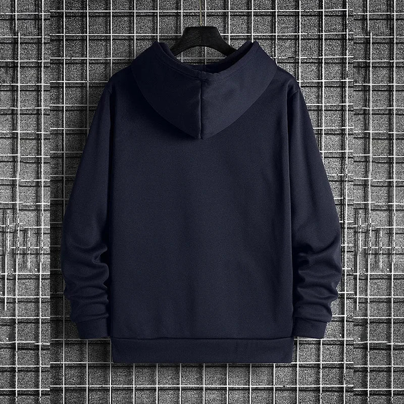 2026 New Men Hoodies Sporty Casual Sweatshirt Male Fashion Warm Pullover Hooded Outwear Streetwear Top Winter Warm Essentials