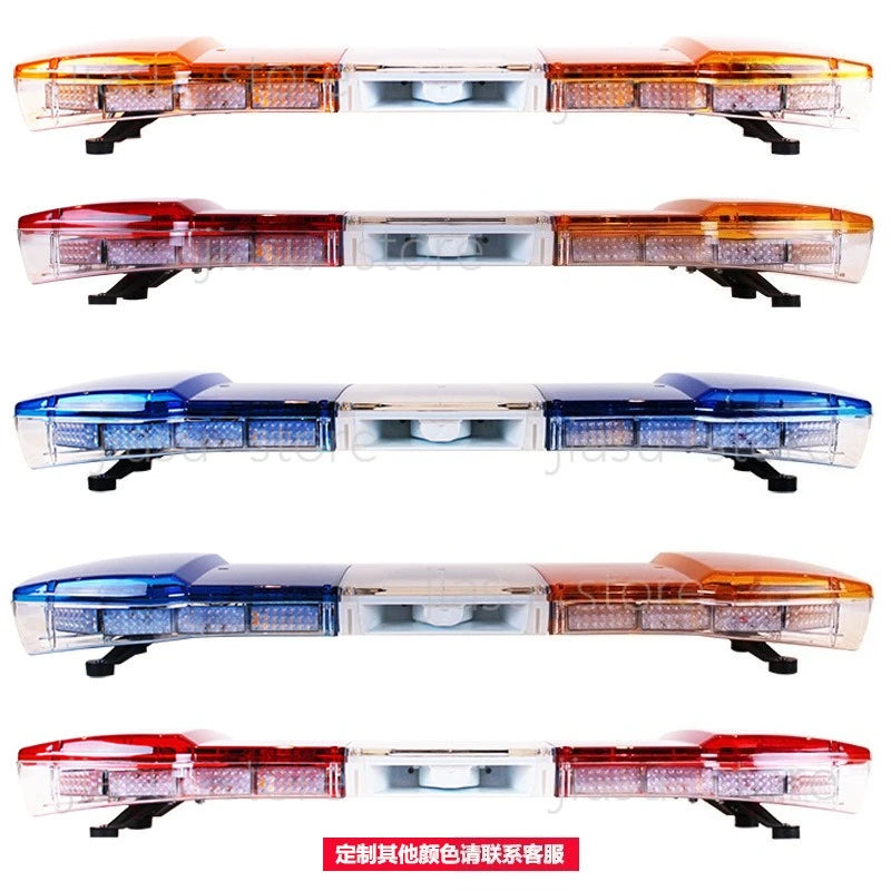 Emergency LED Warning Light Bar, Flashing Beacon for Trailer, Rescue Trucks & Engineering Operations