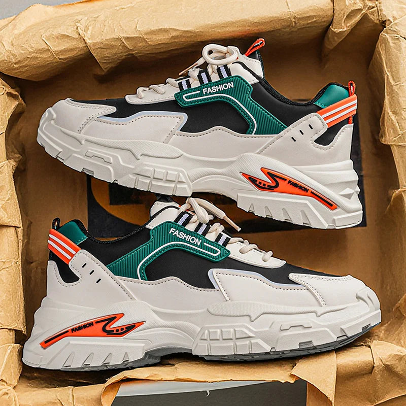 Men Travel Casual Sneakers Simple Elegant Style Lightweight Flexible Sole Breathable Anti Slip Daily Outdoor Running Sports Shoe