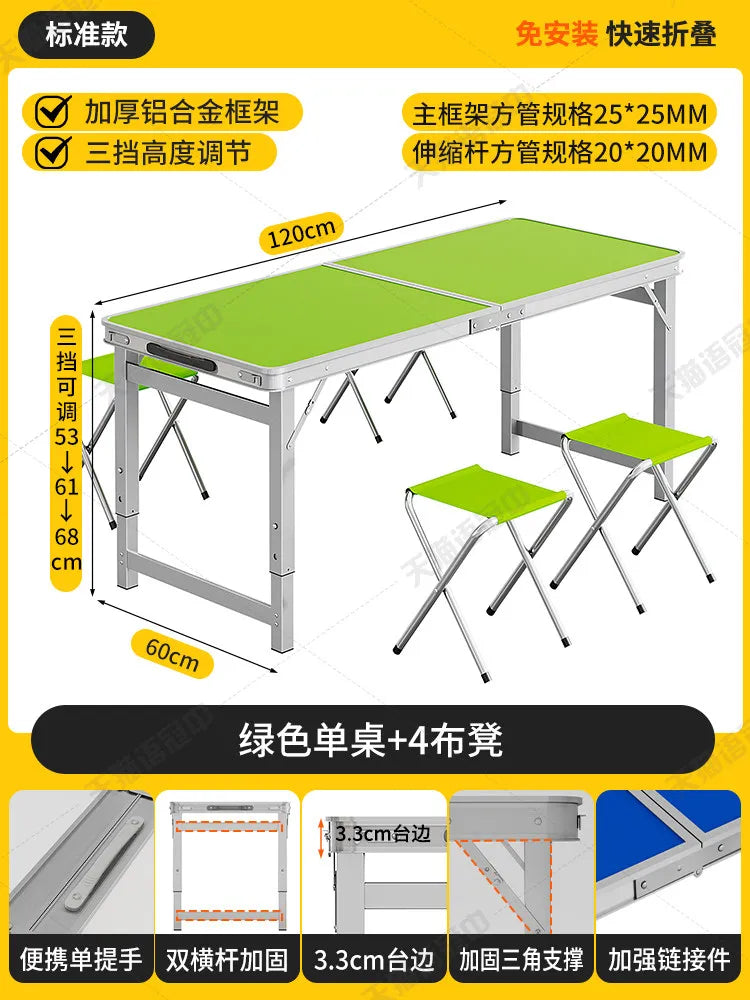 Dining Folding Tables Desk Patio Garden Coffee Tables Picnic Balcony Table Pliante Camping Patio Furniture Outdoor Set