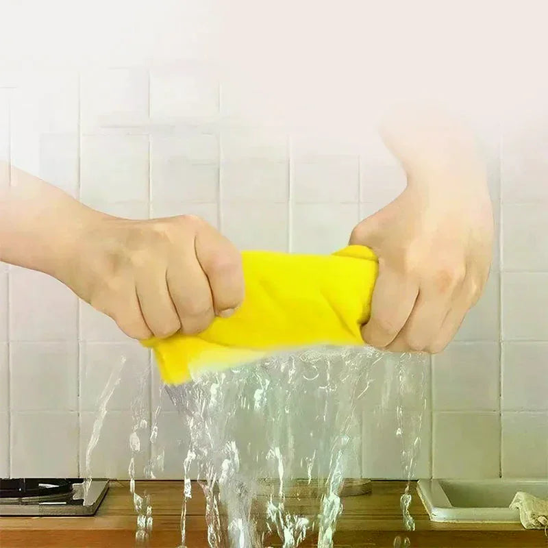5/10 Kitchen Dishcloths, Reusable, Cleaning Cloths, Dishcloths, Towels, Pot And Pan Cleaning Mats, Kitchen Cleaning Brushes