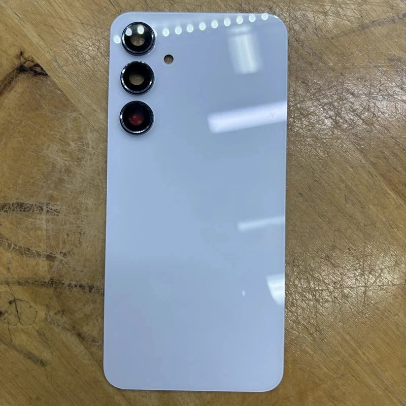 For SAM Galaxy A55 5G A556 Phone Housing Glass Cover Battery Case Back Cover Rear Door Lid Panel Camera Lens