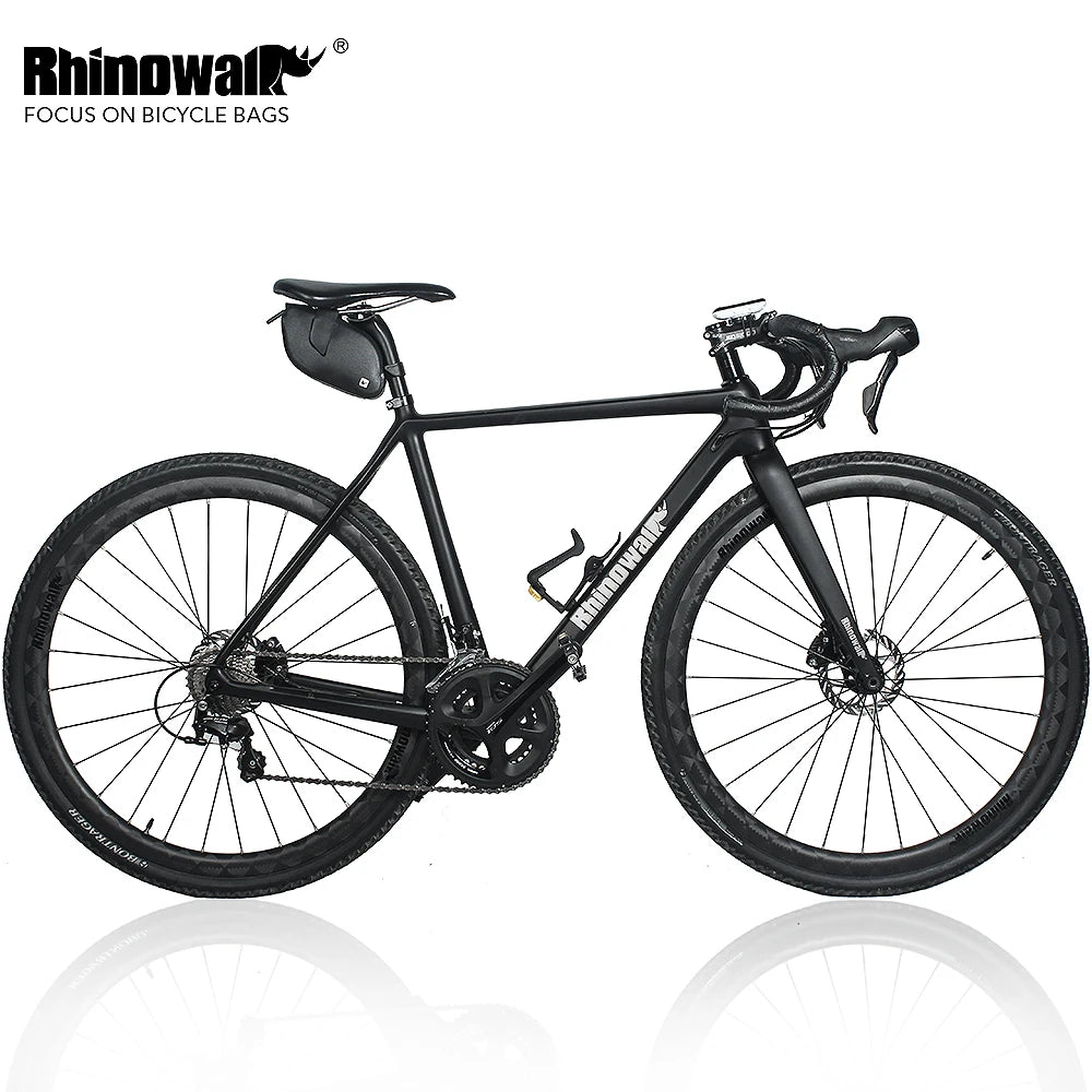 RHINOWALK Bike Tail Bag Ultralight Waterproof Bicycle Saddle Bag Cycling MTB Bike Back Seat Rear Rack Bike Accessories