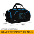 Sports Gym Bag，Travel Duffel Bag with Dry Wet Pocket And Shoe CompartmentFor Women and Men，40L Fitness Waterproof Weekender Ba