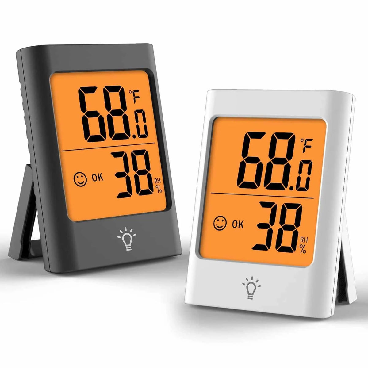 Digital Hygrometer Indoor Thermometer Hygrometer Room Thermometer and Humidity Gauge with Temperature Monitor for Home, Room, Of