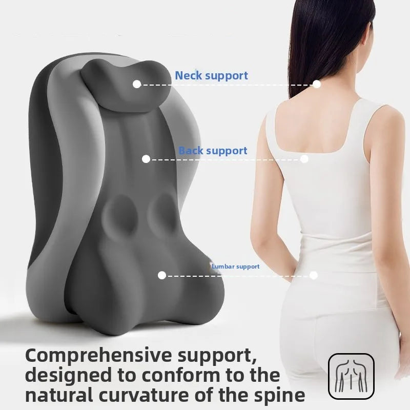 New Bed Headrest Pillow for Reading in Bed Sofa Bedroom Multifunctional Neck Lumbar Support Large Back Cushion