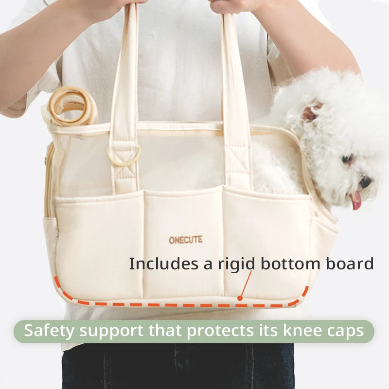 Pet Travel Backpack Outdoor Tote Bag Backpack For Puppy Summer Breathable Style Chihuahua Dog Supplies Suitable For Small Pets