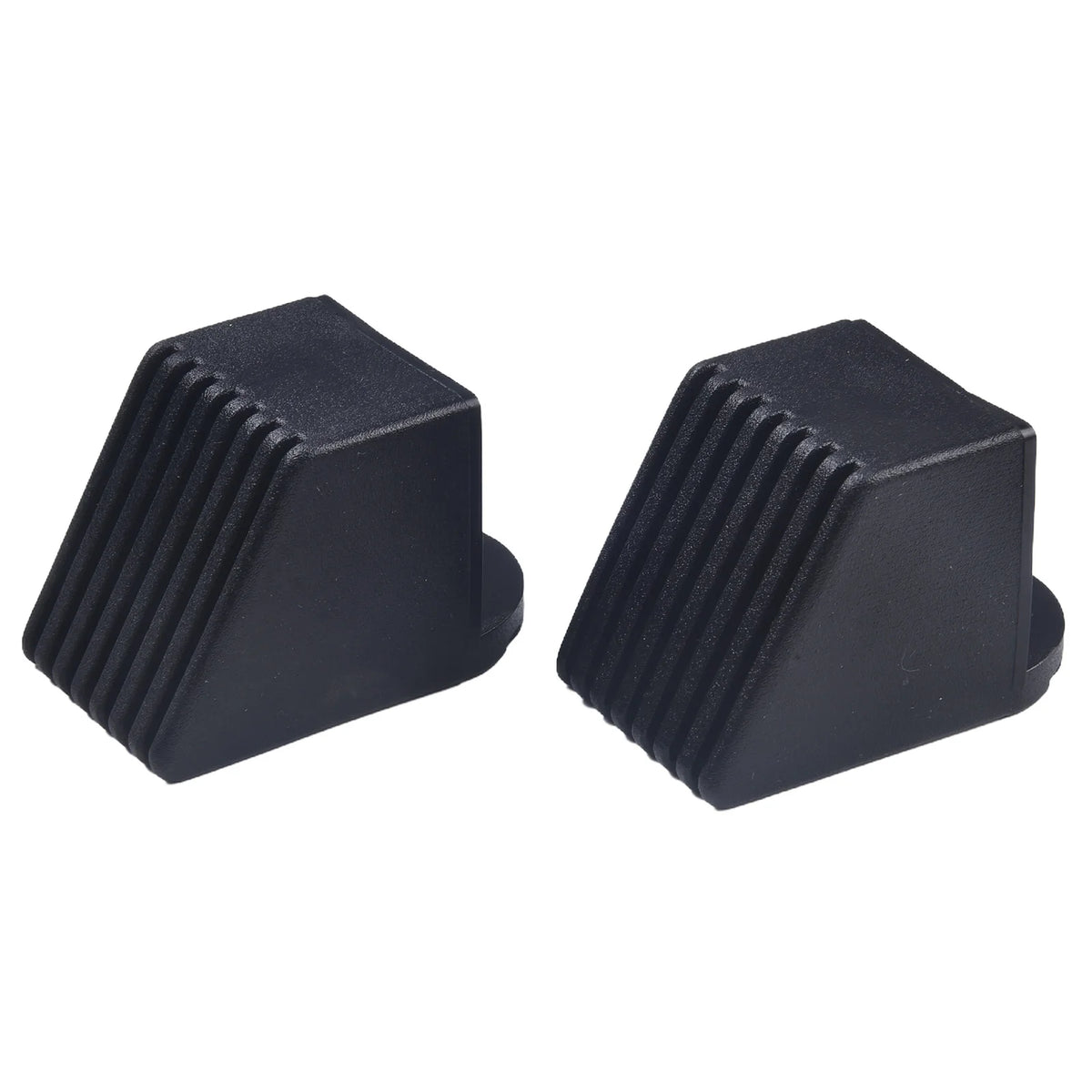 2 Pcs Fitness Equipment Square End Cap Foot Cover Protectors Gym Accessories Fitness Equipment Accessories