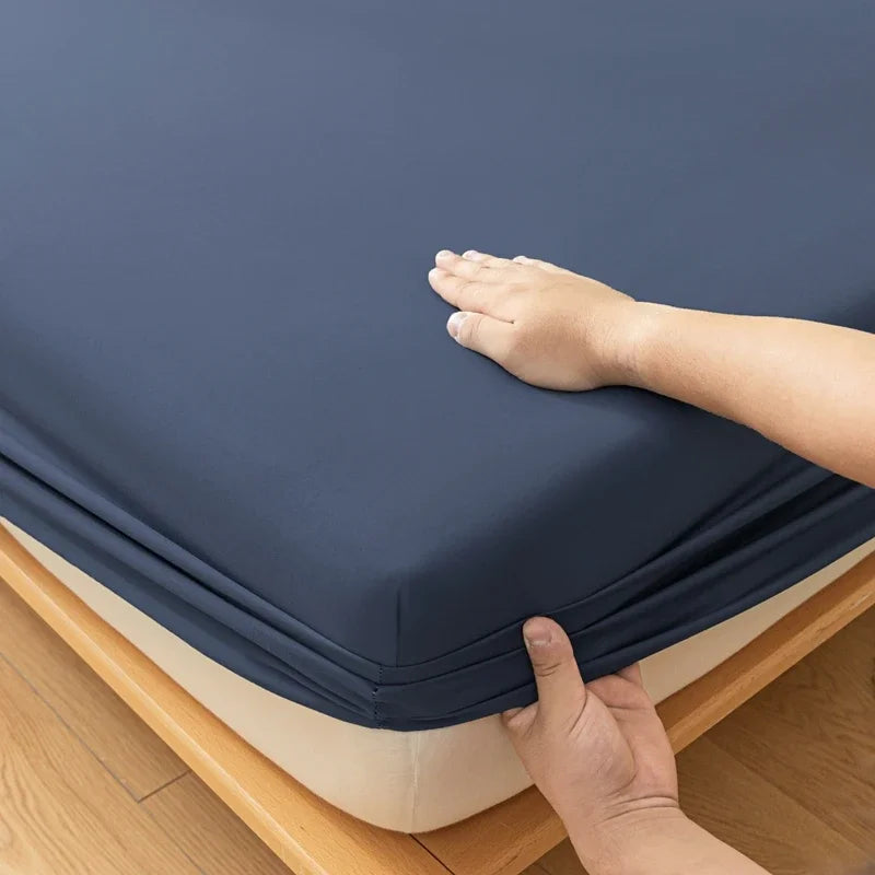 1 Piece of Solid Color Matte Bed Sheet, Solid Color Bed Cover for Bedroom, Bedding ( Excluding Pillowcases) 140/150/160/180/200