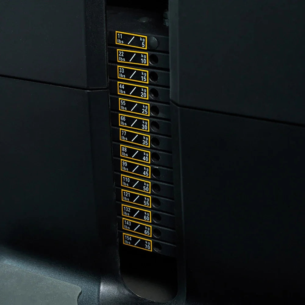 Fitness Equipment Weight Stickers Gym Weight Stack Labels Number Stickers 5kg To 120kg Gym Weight Equipment Label Number Sticker