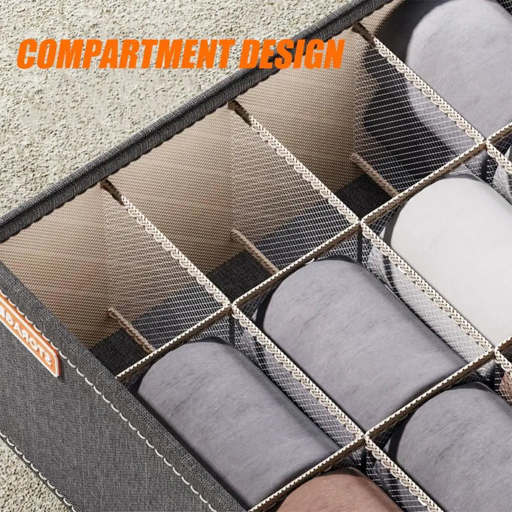 Underwear Socks Bra Storage Organizer Box Drawer Dividers For Pants Panties Wardrobe Clothes Organization Cabinet