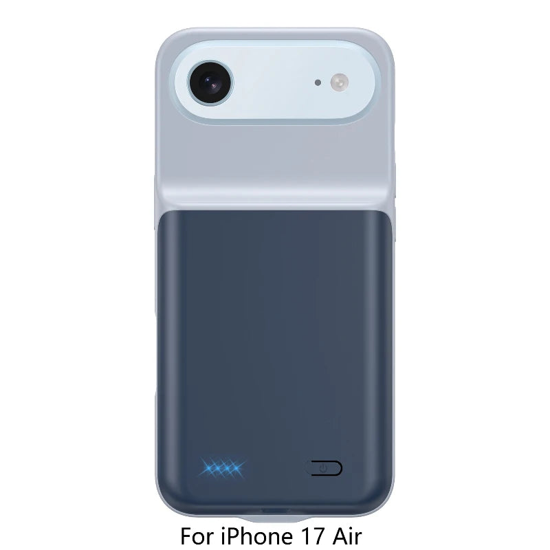 10000mAh Battery Case for Iphone 17 17Air 17Pro 17ProMax Portable Power Bank Charger Cover for IPhone 17/17Air/17Pro /17Pro Max