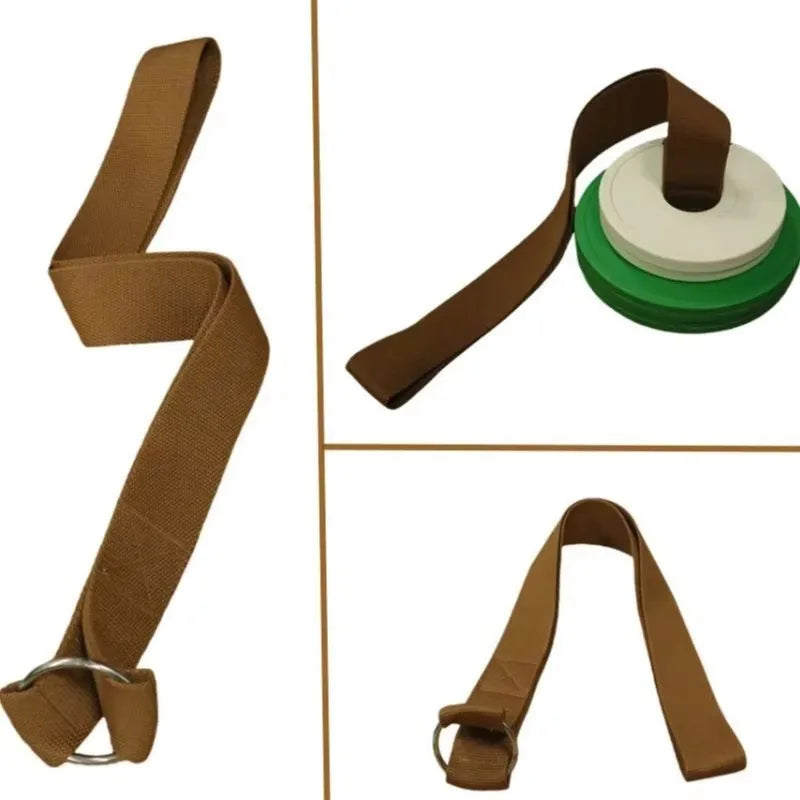 Home Gym Forearm Arm Strength Training Straps  Muscle Training Accessories Designed Specifically for Barbell Plate Training