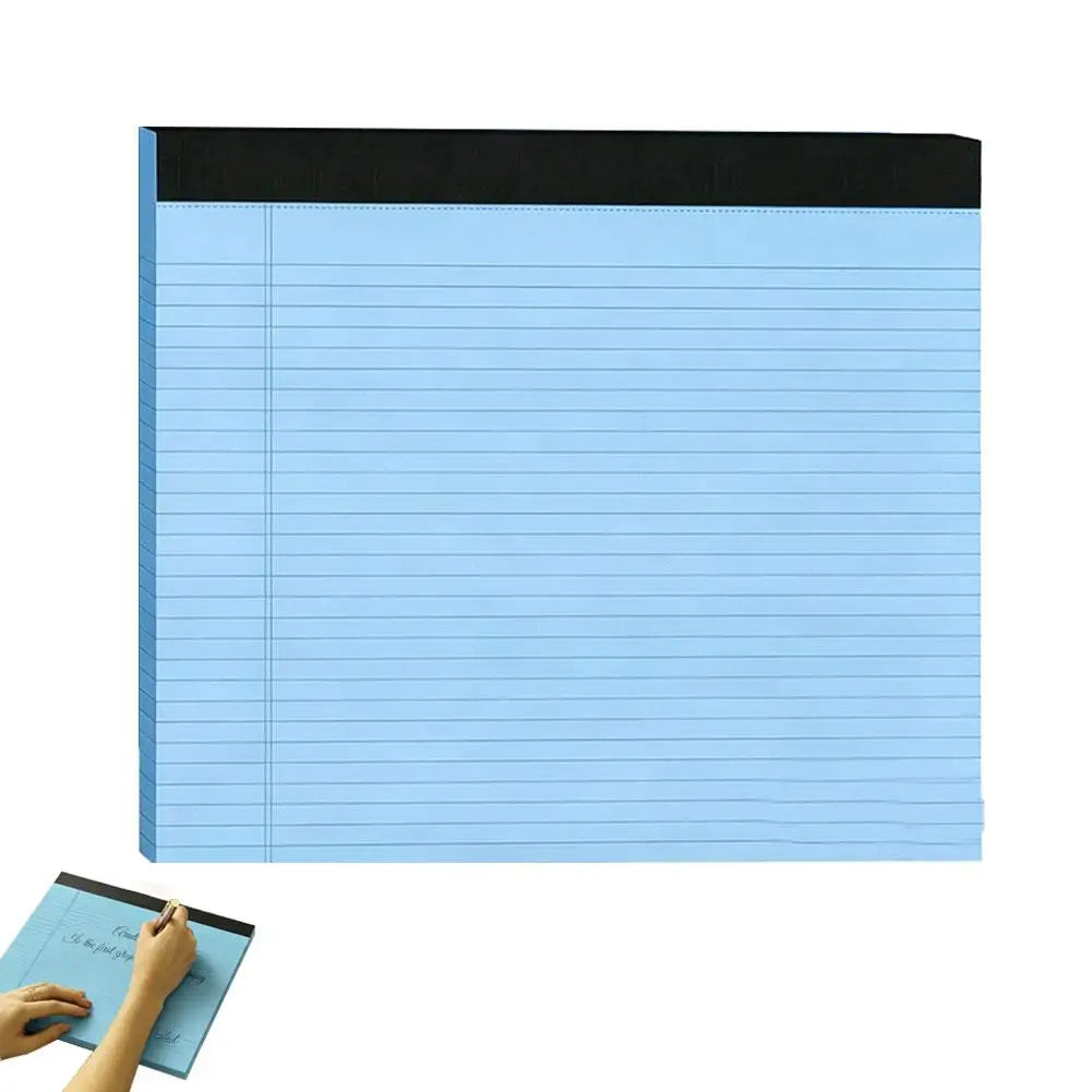 Writing Pad A5 Lined Notebook Colorful Note Paper Stationery Supplies for Students Kids Teachers Office Desk Organization