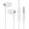 Universal Wired Headphones 3.5mm Sport Earbuds with Bass Phone Earphones Stereo Headset with Mic volume control Music Earphones