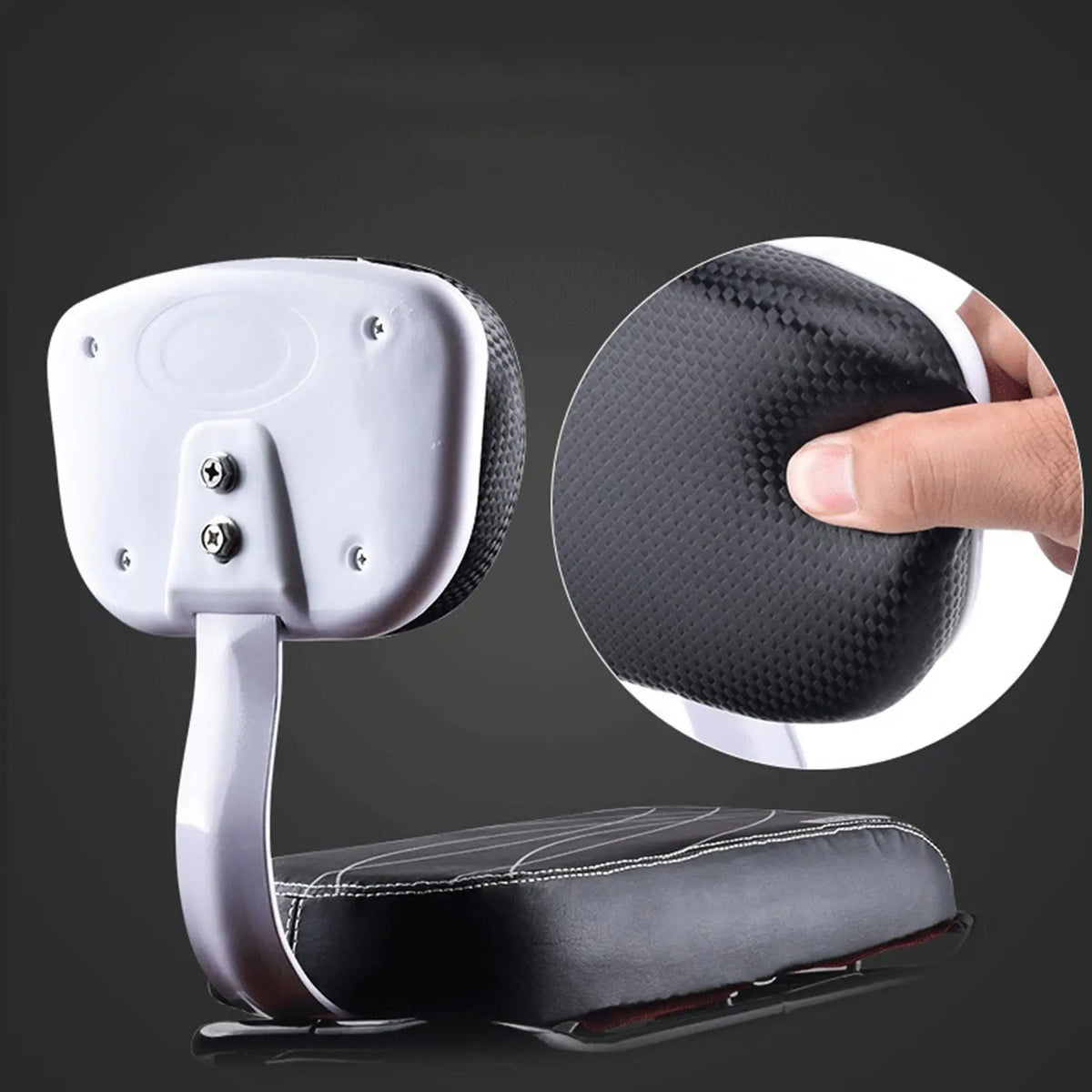 Cycle Accessories Parts Bicicleta Bicycle Rear Seat Saddle Child With Back Rest Handle Armrest Footrest Pedal