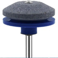 50mm Lawn Mower Sharpener Blade for Power Hand Drill Knife Sharpening Stone Grindstone Grinding Tool Garden Whetstone Sander