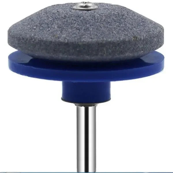 50mm Lawn Mower Sharpener Blade for Power Hand Drill Knife Sharpening Stone Grindstone Grinding Tool Garden Whetstone Sander