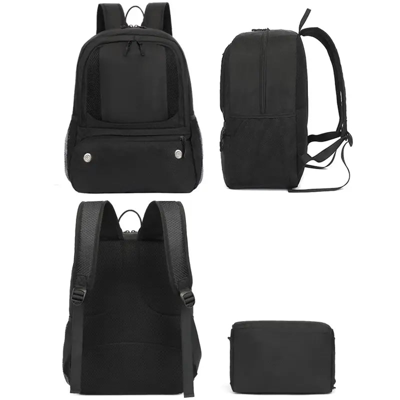 Multi-functional Sports Backpack Soccer Gear Bag with Independent Shoe Compartment Waterproof Outdoor Light Travel Backpacks