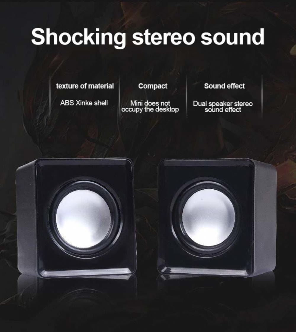 Computer Speaker for Pc Laptop Desktop Caixa De Som Sound Box Music Audio System Bocina Column Acoustics Coluna
