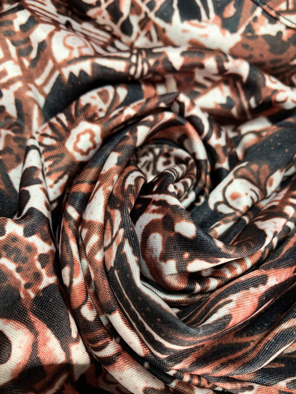 Women's Brown Ethnic Floral Print Sleeveless Maxi Dress, Round Neck Loose A Line Sundress,Summer Beach Vacation Long Dress