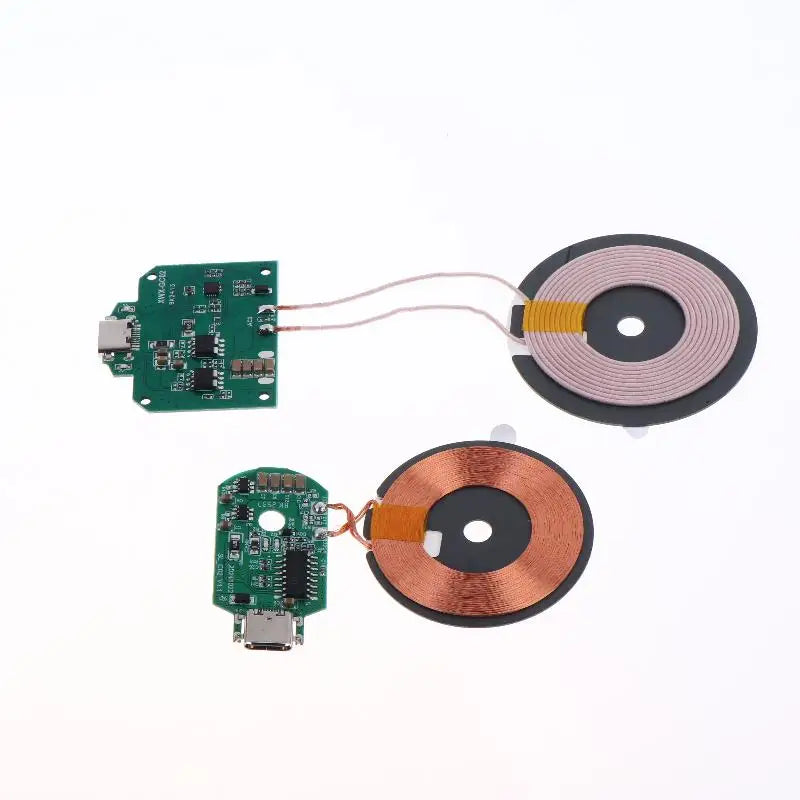 Wireless Charger Module 15W TYPE-C MICRO-USB Fast Charging PCBA Board for Power Supply DIY Project