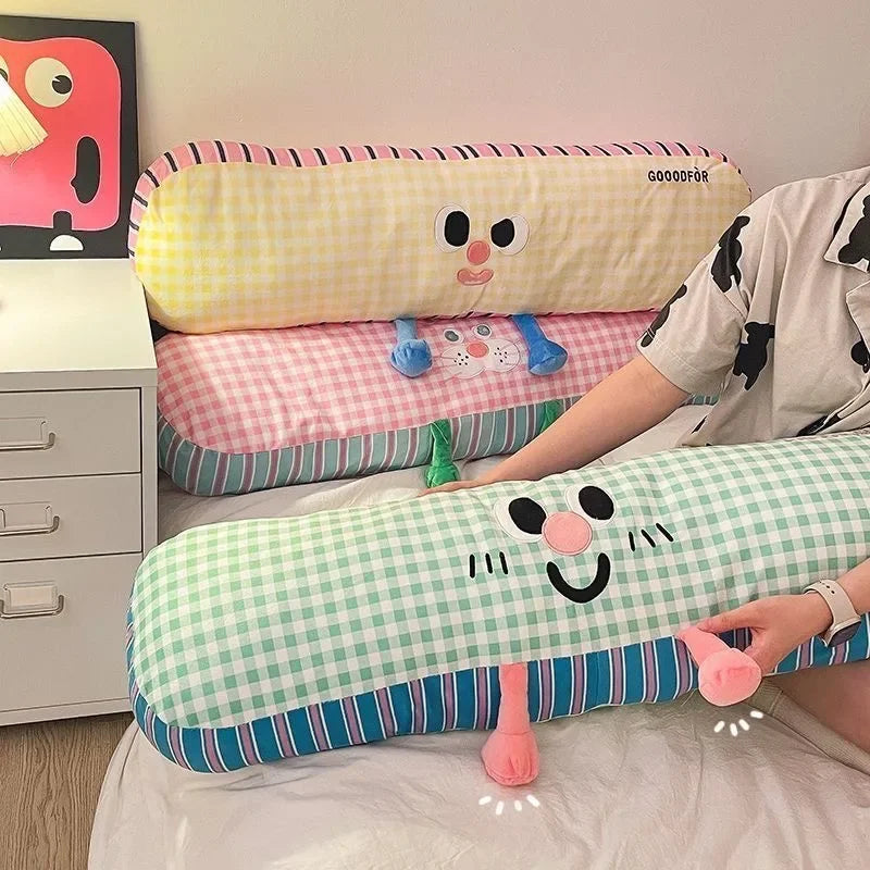 Cute Bedroom Sleep Bar Disassembly Laundry Bed Bed Side Leg Pillow Side Sleeping Pad Boys Pillow Girls Dopamine Cushion