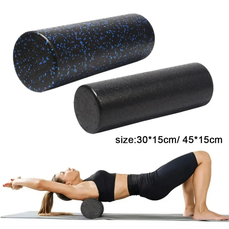 Yoga Pilates Foam Roller Eva Foam Deep Tissue Massage Equipment Muscle Training Yoga Recovery Fitness A7q8
