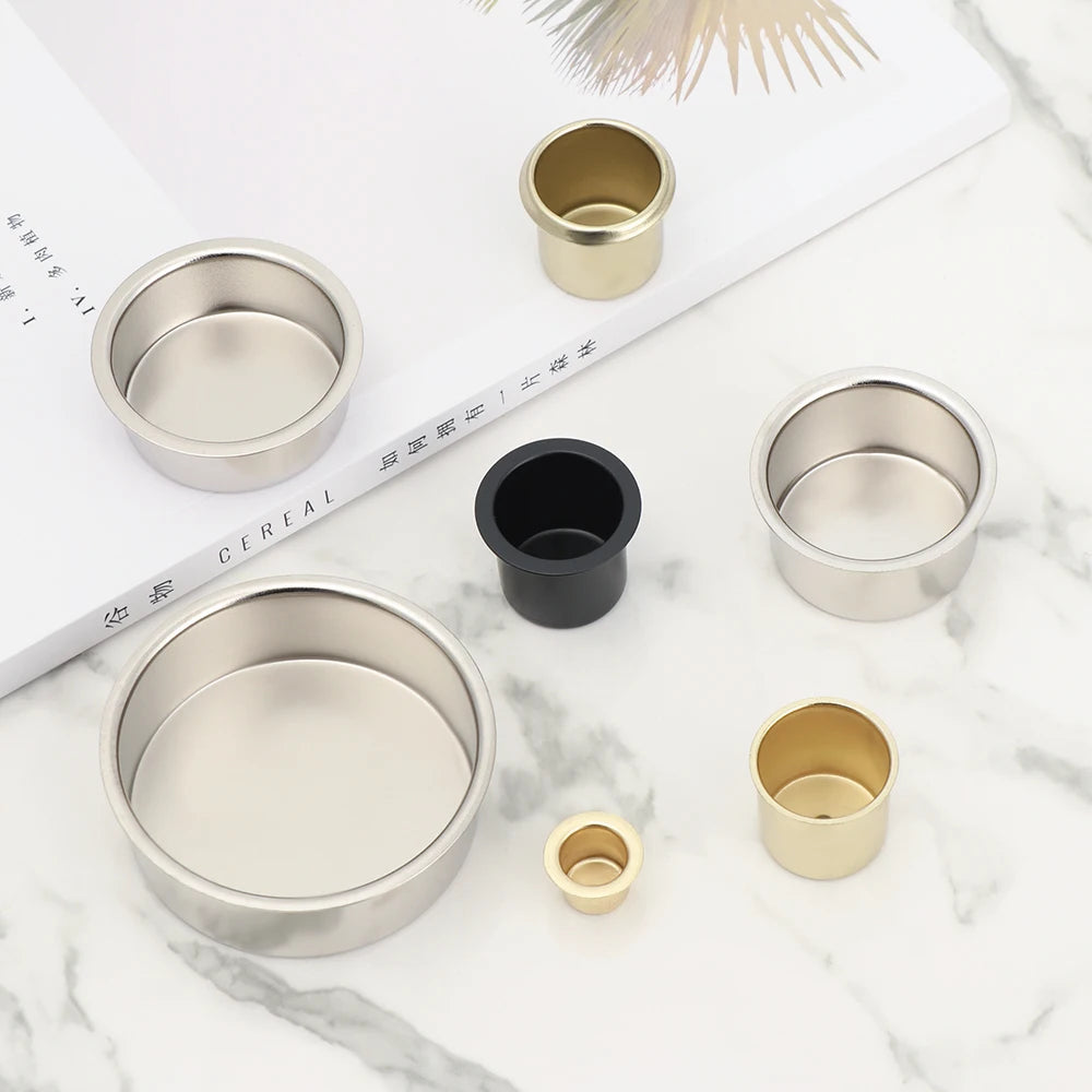 Valentine's Day Party Supplies Home Decoration Candle Cups Candle Craft Metal Tapered Wax Making