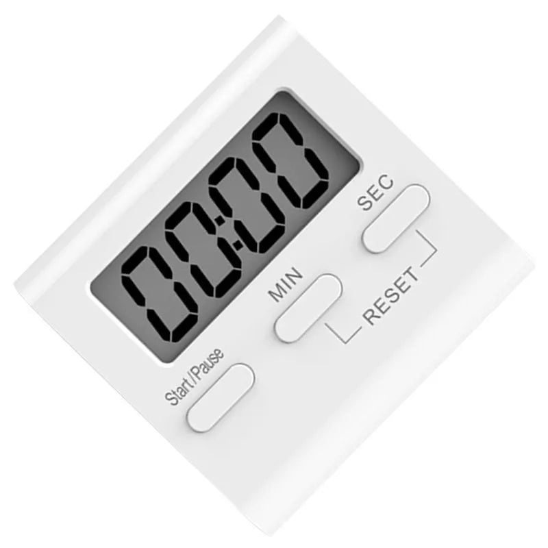 Magnetic Kitchen Gadget Digital Kitchen Timer - LCD Manual Countdown Cooking Timer Mechanical Digital Timer for Cooking
