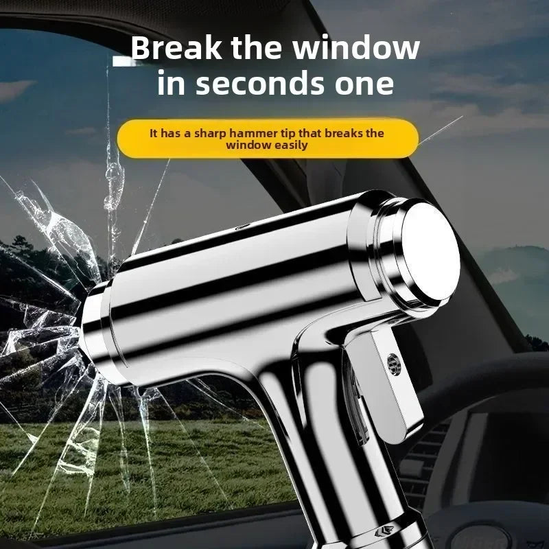 Car Safety Hammer Window Breaker Seat Belt Cutter Emergency Escape Tool Vehicle Rescue Life Saving Kit Survival Essential