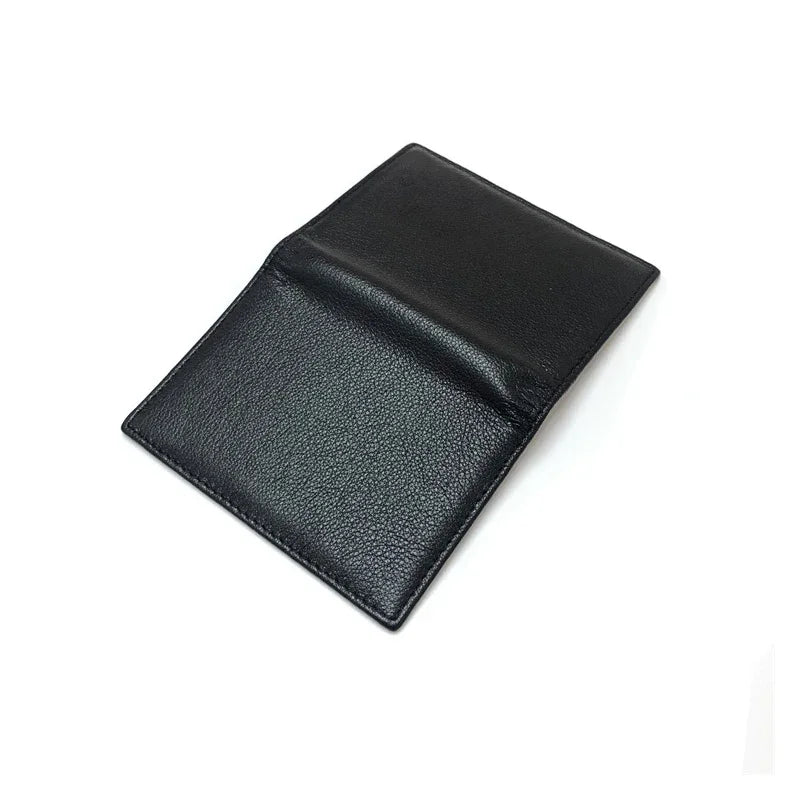 Real Leather Minimalist Wallet Small Thin ID Credit Card Holder Male Slim Simplicity VIP Cards Cases Women and Mens Accessories