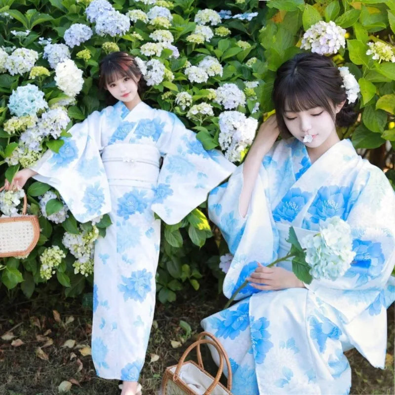 Girl Dress Yukata Women Clothing Fashion Photography Clothes Ethnic Style Stage Japan Kimono Cosplay Performance Costumes